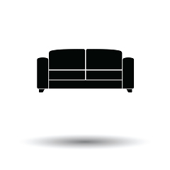 Image showing Office sofa icon