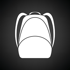 Image showing School rucksack  icon