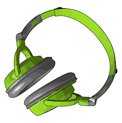 Image showing A single user loudspeaker vector or color illustration