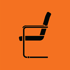 Image showing Guest office chair icon