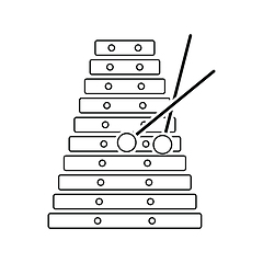 Image showing Xylophone icon