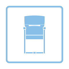 Image showing Guest office chair icon