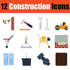 Image showing Construction icon set