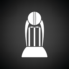 Image showing Cricket cup icon