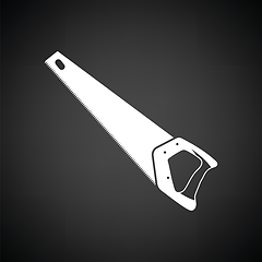 Image showing Hand saw icon