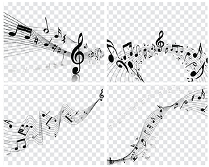 Image showing Musical Designs