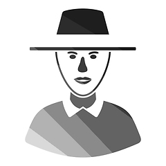 Image showing Cricket umpire icon