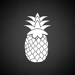 Image showing Icon of Pineapple