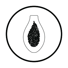 Image showing Icon of Papaya