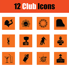 Image showing Club icon set