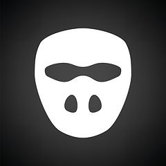 Image showing Cricket mask icon