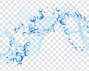 Image showing Abstract water background