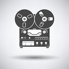 Image showing Reel tape recorder icon