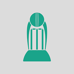 Image showing Cricket cup icon