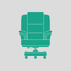 Image showing Boss armchair icon