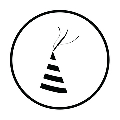 Image showing Party cone hat icon