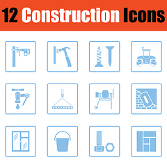 Image showing Construction icon set