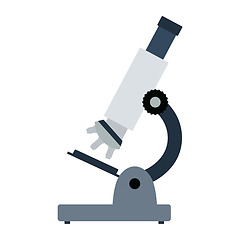 Image showing School microscope icon