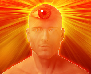 Image showing Third eye Man