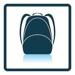 Image showing School rucksack  icon