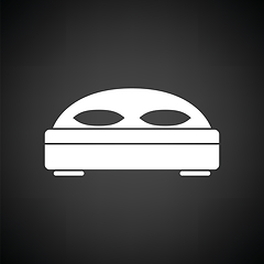 Image showing Hotel bed icon
