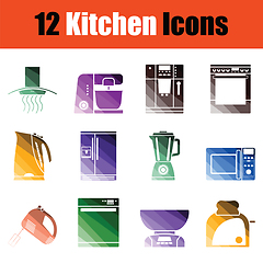 Image showing Kitchen icon set