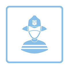 Image showing Fireman icon