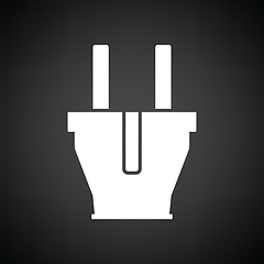 Image showing Electrical plug icon