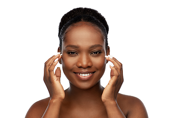 Image showing portrait of young african american woman