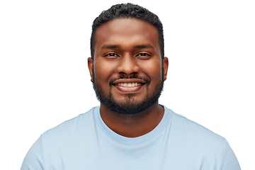 Image showing portrait of smiling young african american man