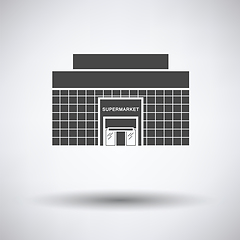 Image showing Supermarket building icon