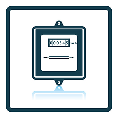 Image showing Electric meter icon