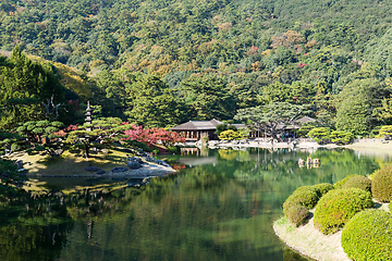 Image showing Japanese Traditional Ritsurin Garden