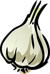 Image showing Garlic illustration