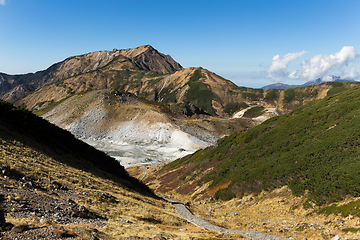 Image showing Hell Valley in Murodo on the Tateyama Kurobe