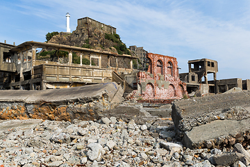 Image showing Gunkanjima island