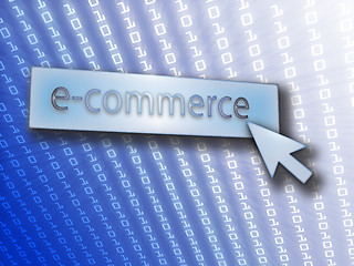 Image showing E-commerce button