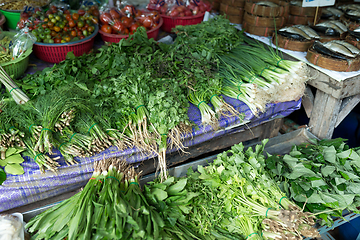 Image showing Fresh vegetable in market