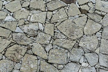 Image showing Rock wall texture 