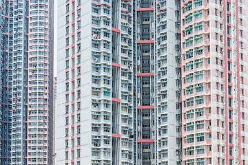 Image showing Apartment building in Hong Kong