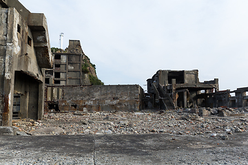 Image showing Hashima Island in nagasaki