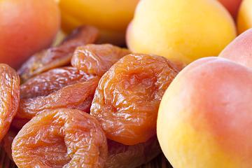 Image showing very dried apricots