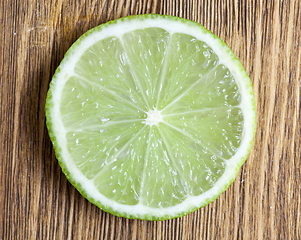 Image showing Half of lime