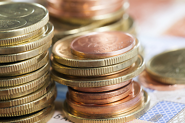 Image showing stack of coins