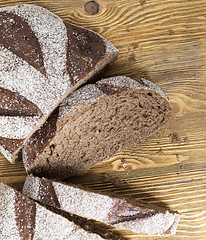 Image showing Sliced rye bread