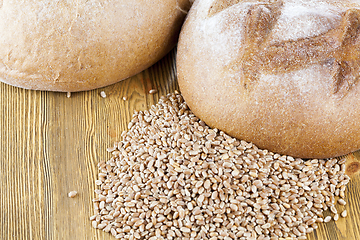 Image showing Fresh whole grain bread