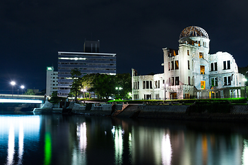 Image showing A-bomb Dome, Hiroshima city