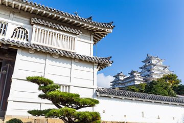 Image showing Traditional Himeji castle