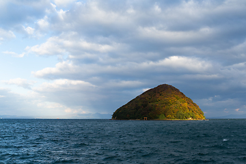 Image showing Yunoshima in autumn season