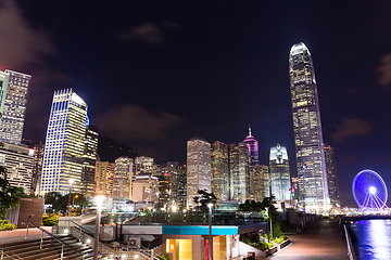 Image showing Hong Kong city night